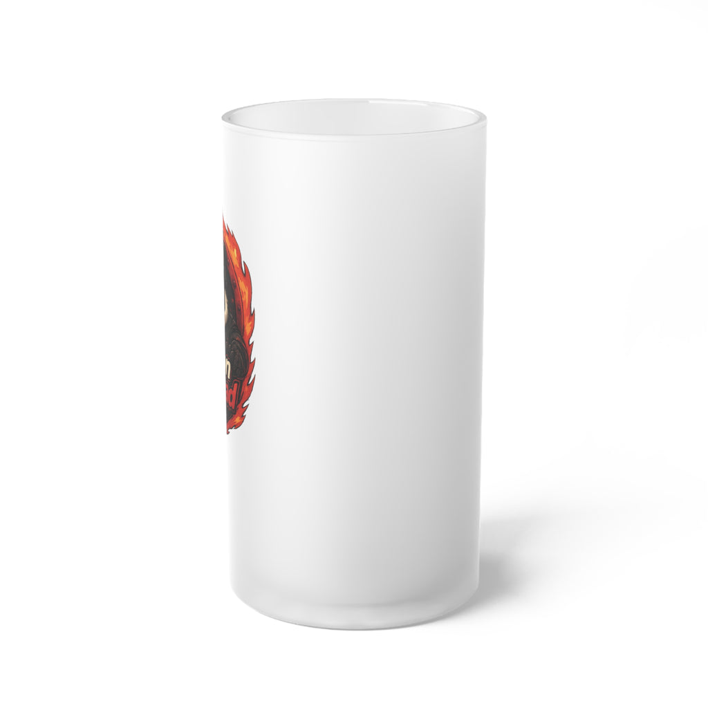 Frosted Glass Beer Mug