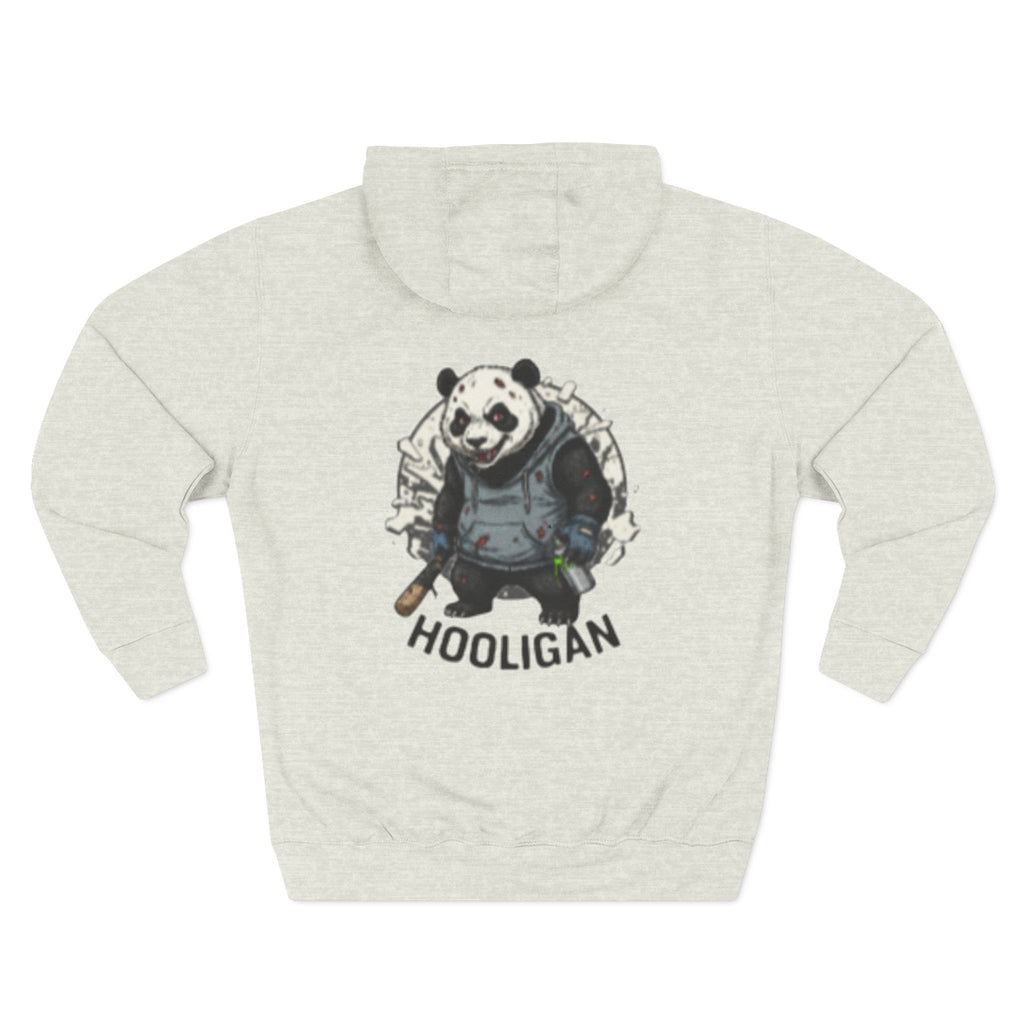 Hooligan Panda Hoodie — Cute Rebel Graphic Pullover