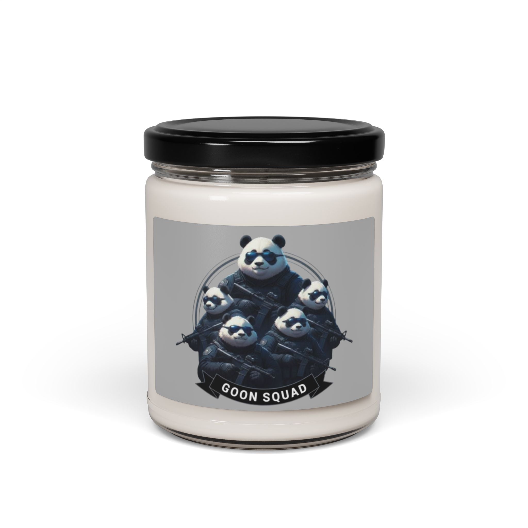 Panda Cowboy Scented Soy Candle — 9oz Rustic Western Home Fragrance