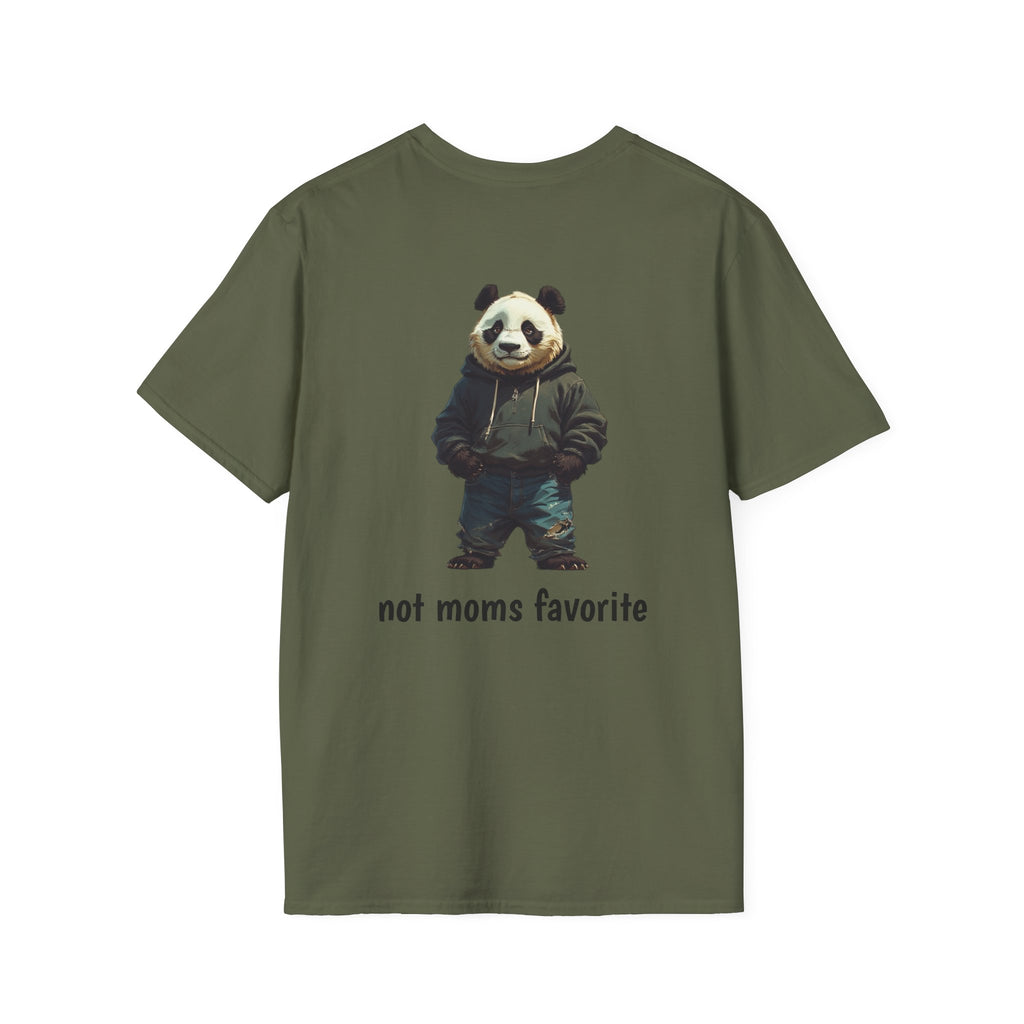 Panda Graphic T-Shirt — 'not moms favorite' Streetwear Tee