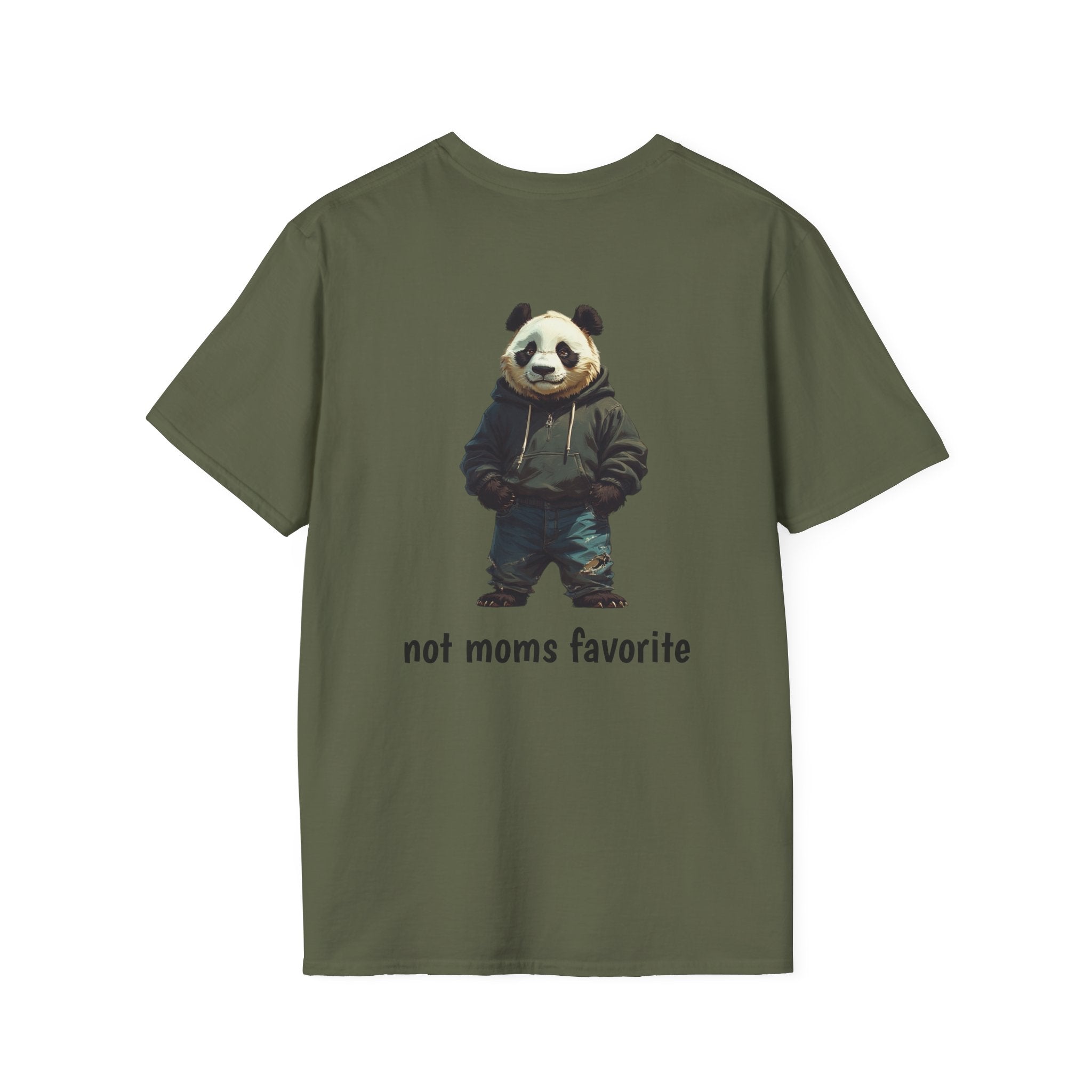 Panda Graphic T-Shirt — 'not moms favorite' Streetwear Tee