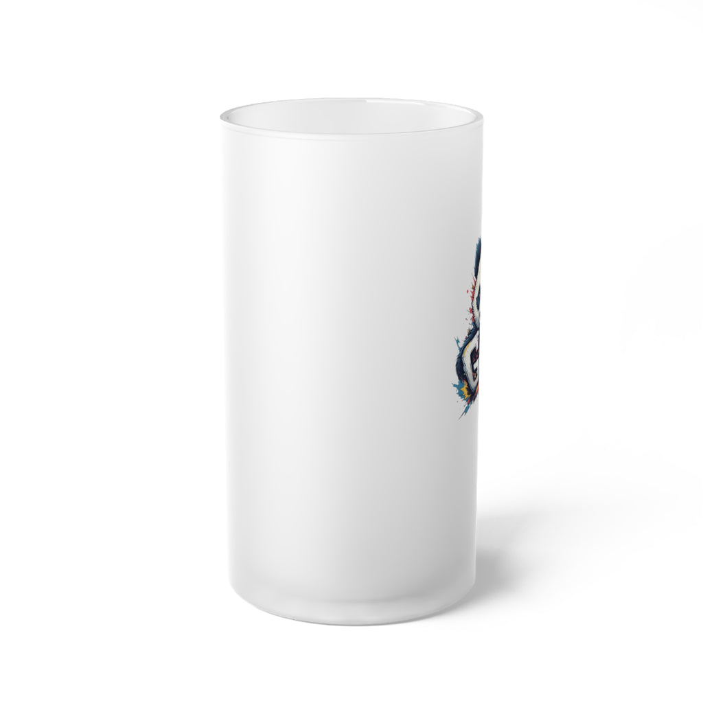 Frosted Glass Beer Mug