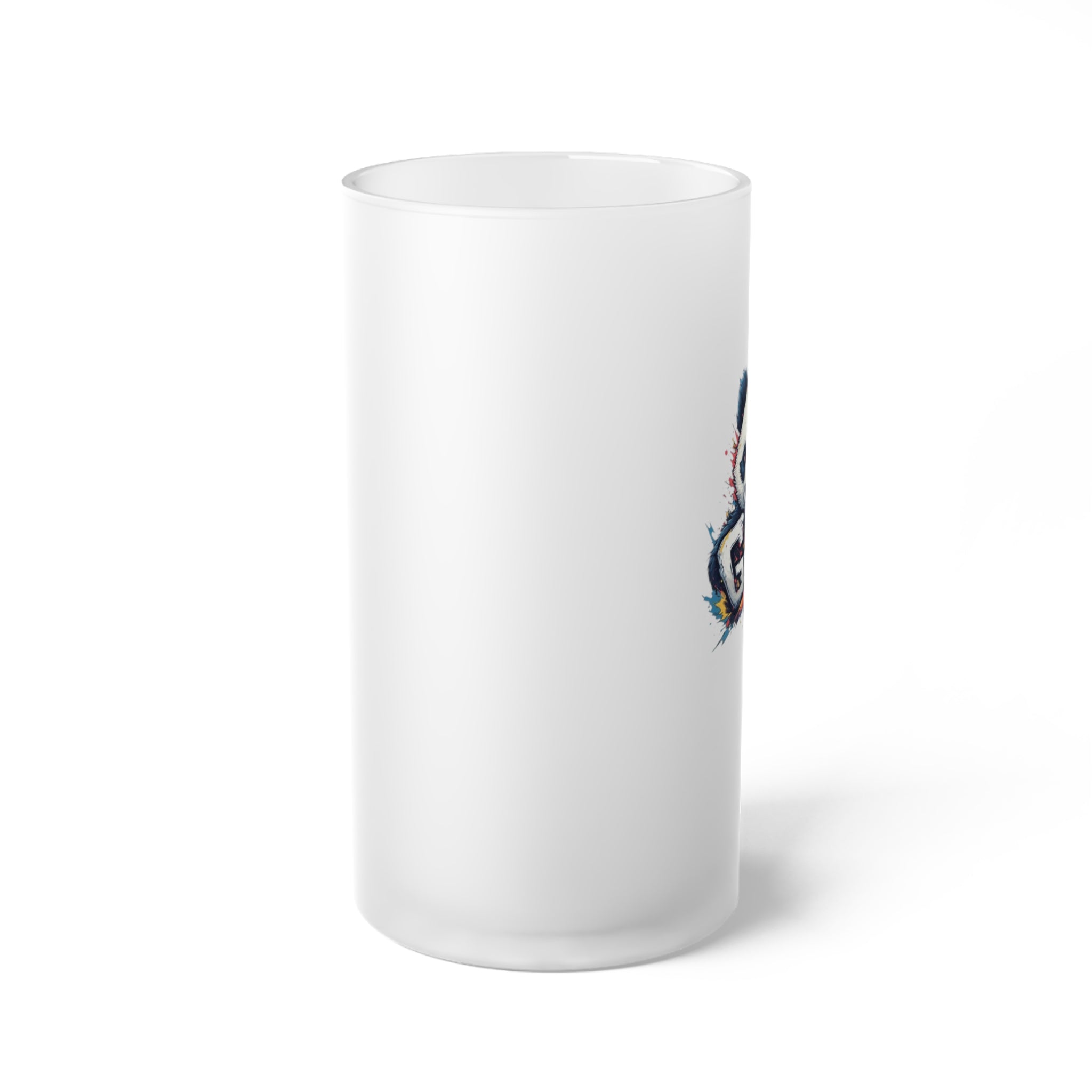 Frosted Glass Beer Mug