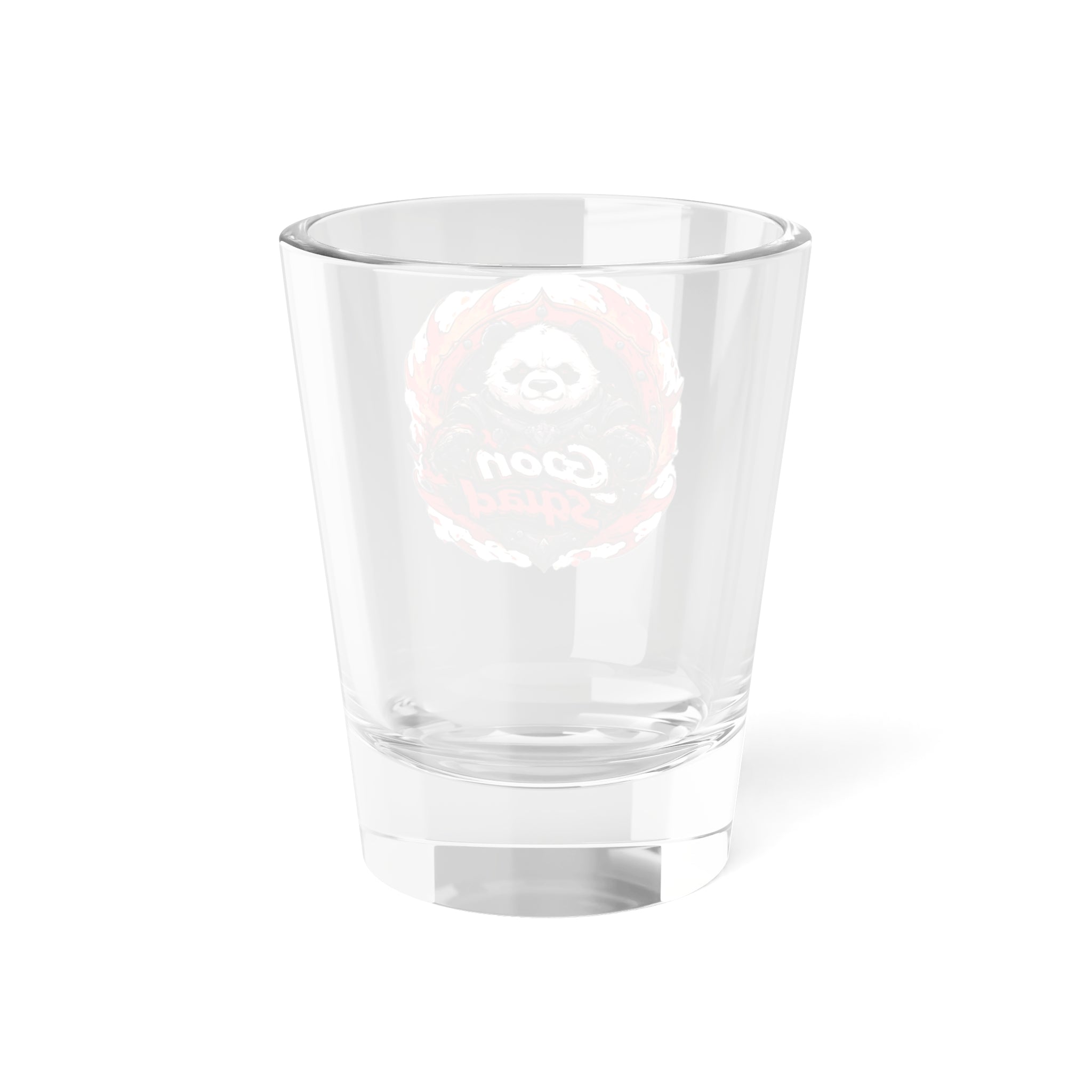 Panda "Goon Squad" Shot Glass – 1.5oz Novelty Party Glass