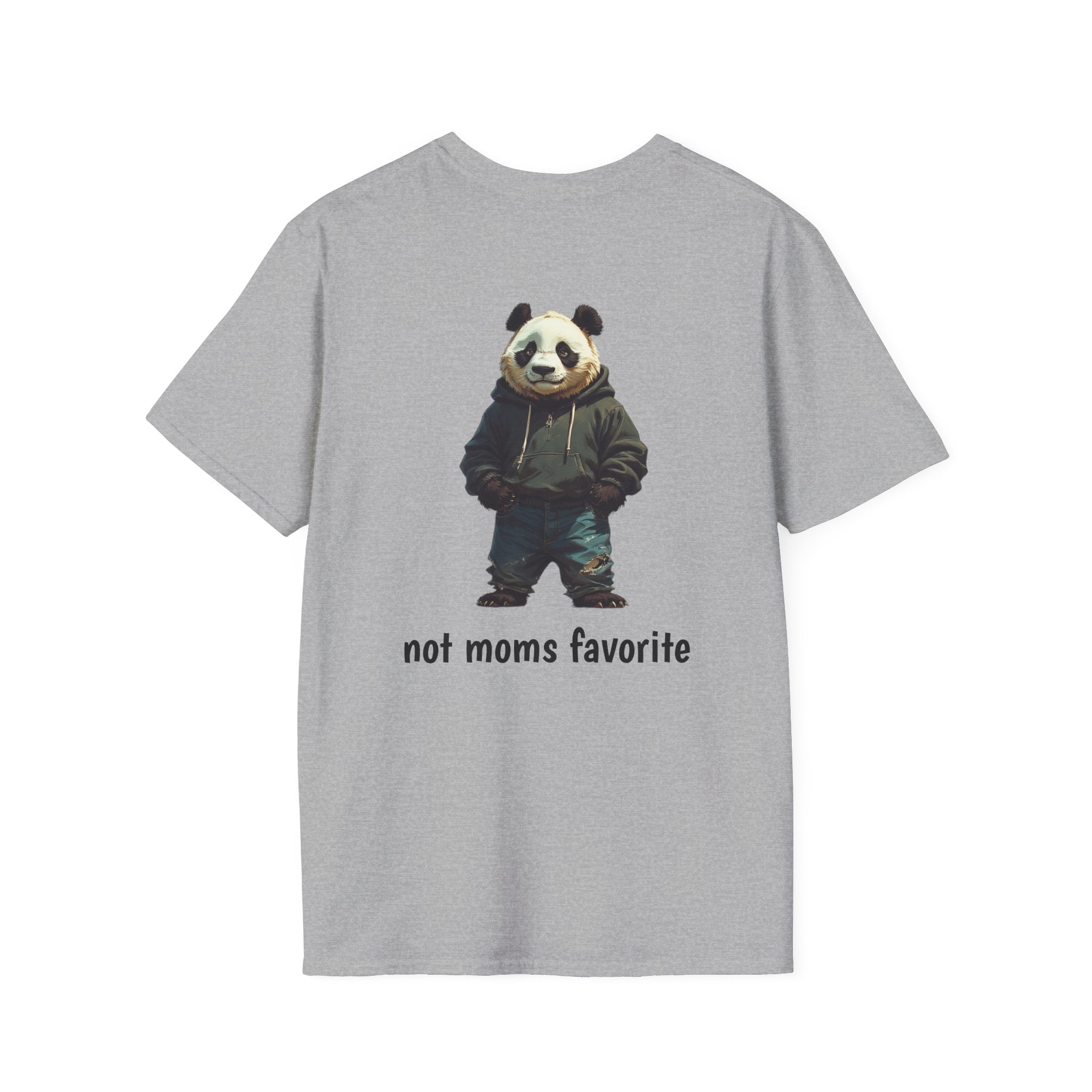 Panda Graphic T-Shirt — 'not moms favorite' Streetwear Tee