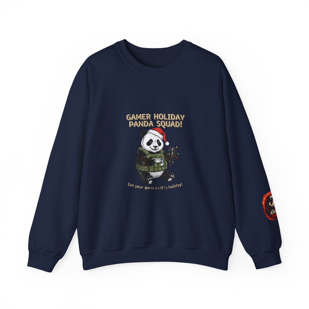 Gamer Holiday Panda Squad Sweatshirt | PC Gamer, Pixel Monospace Tech Tee