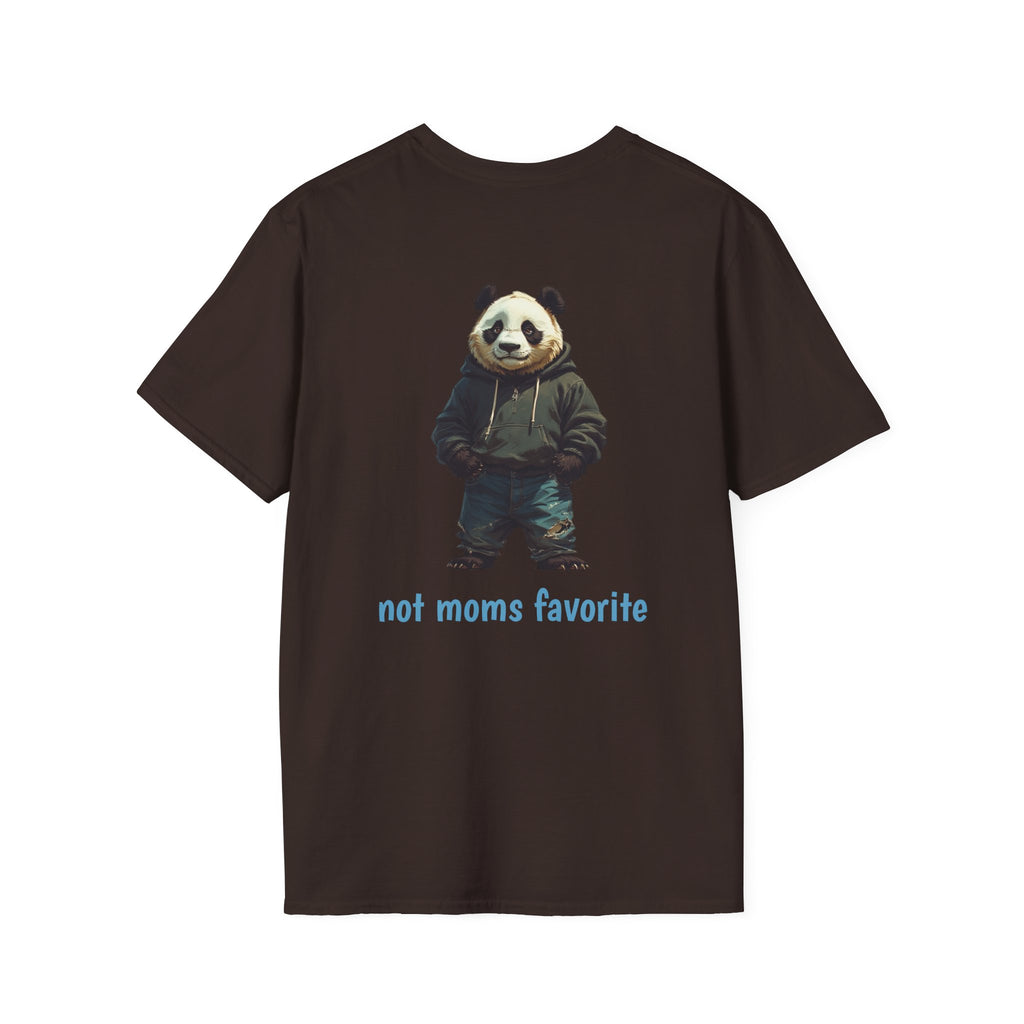 Panda Graphic T-Shirt — 'not moms favorite' Streetwear Tee