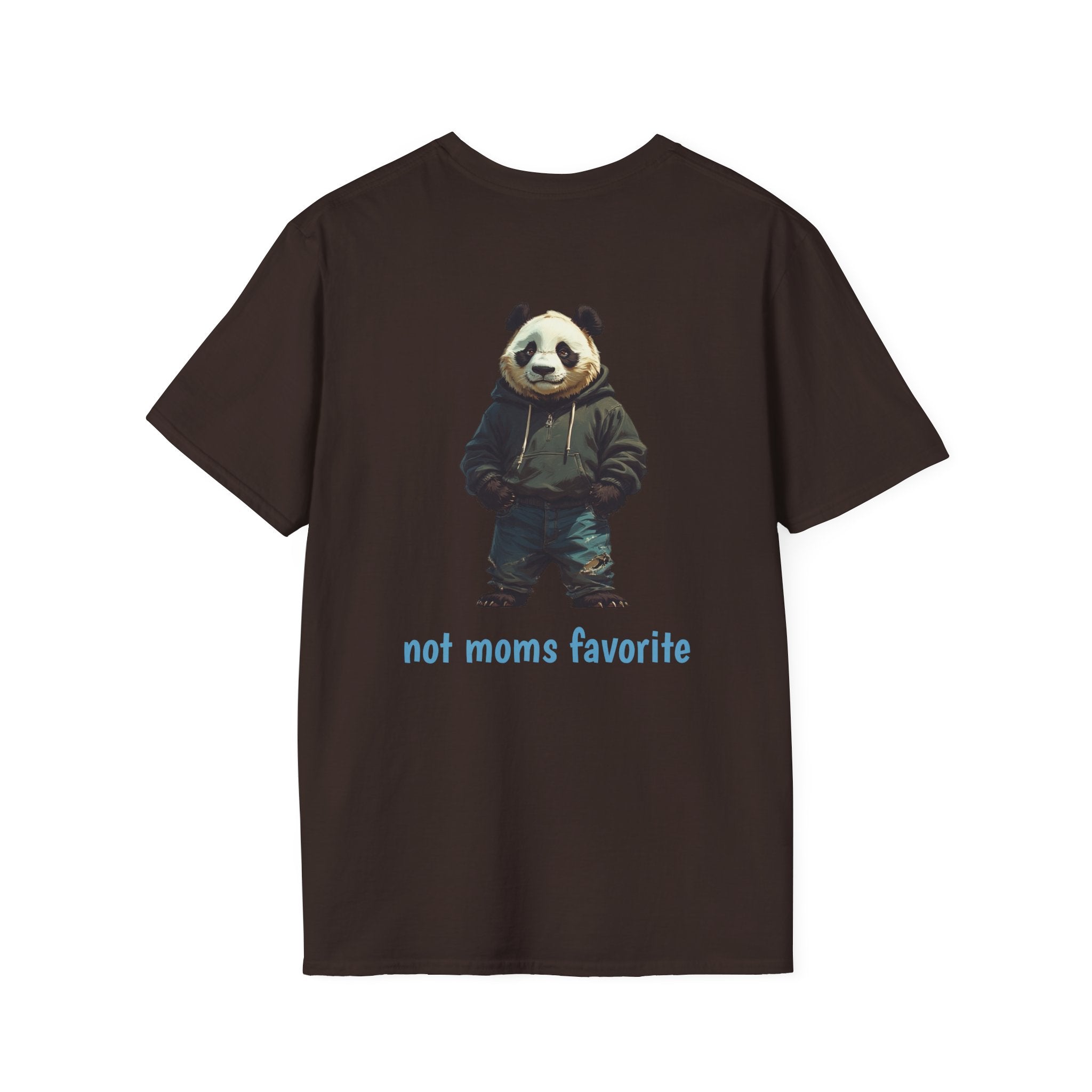 Panda Graphic T-Shirt — 'not moms favorite' Streetwear Tee