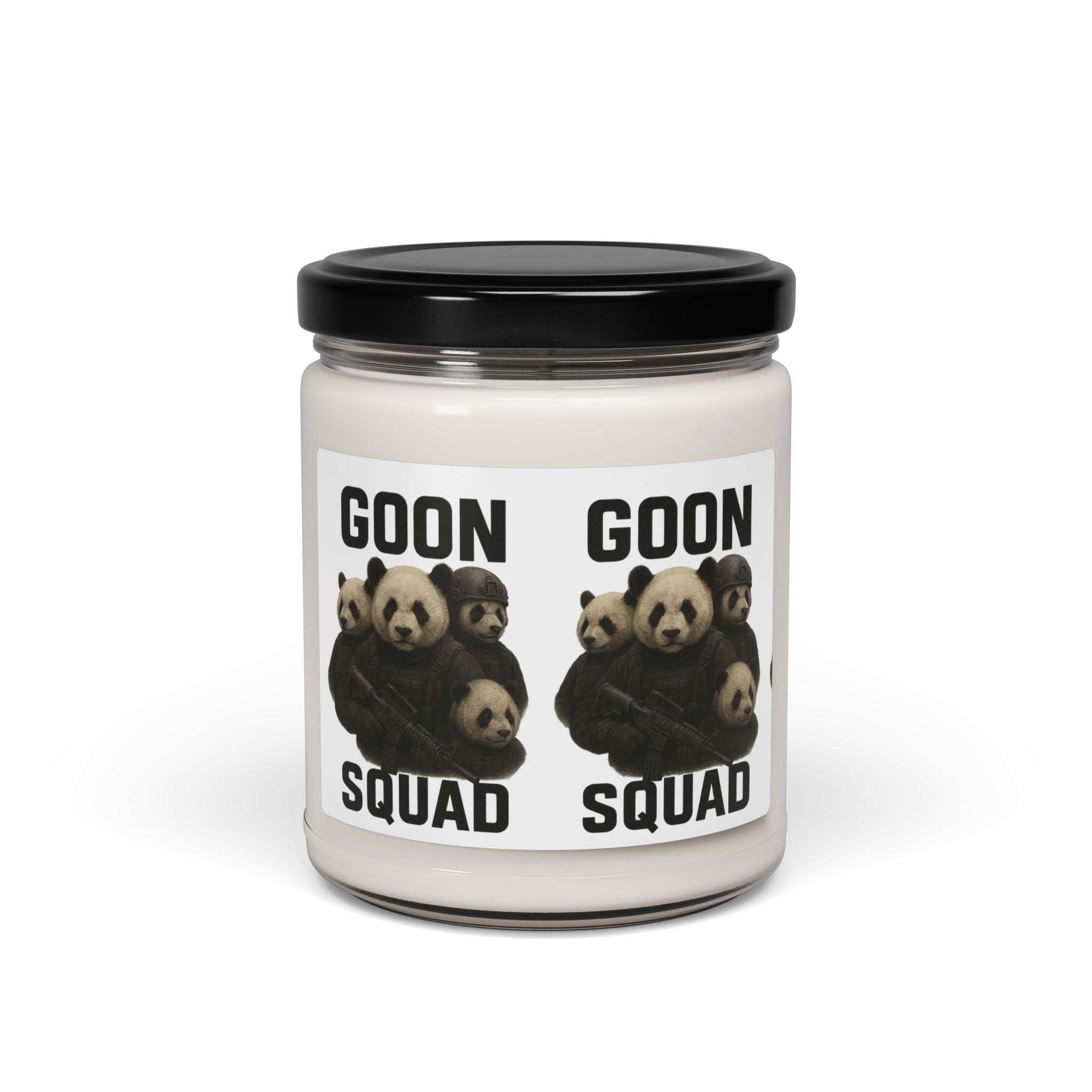 Panda Cowboy Scented Soy Candle — 9oz Rustic Western Home Fragrance