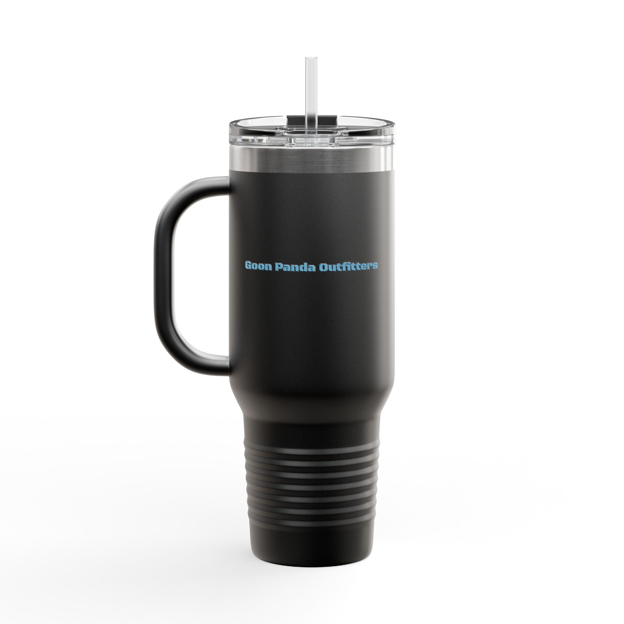 40oz Insulated Travel Mug — Adventurer Bear Design