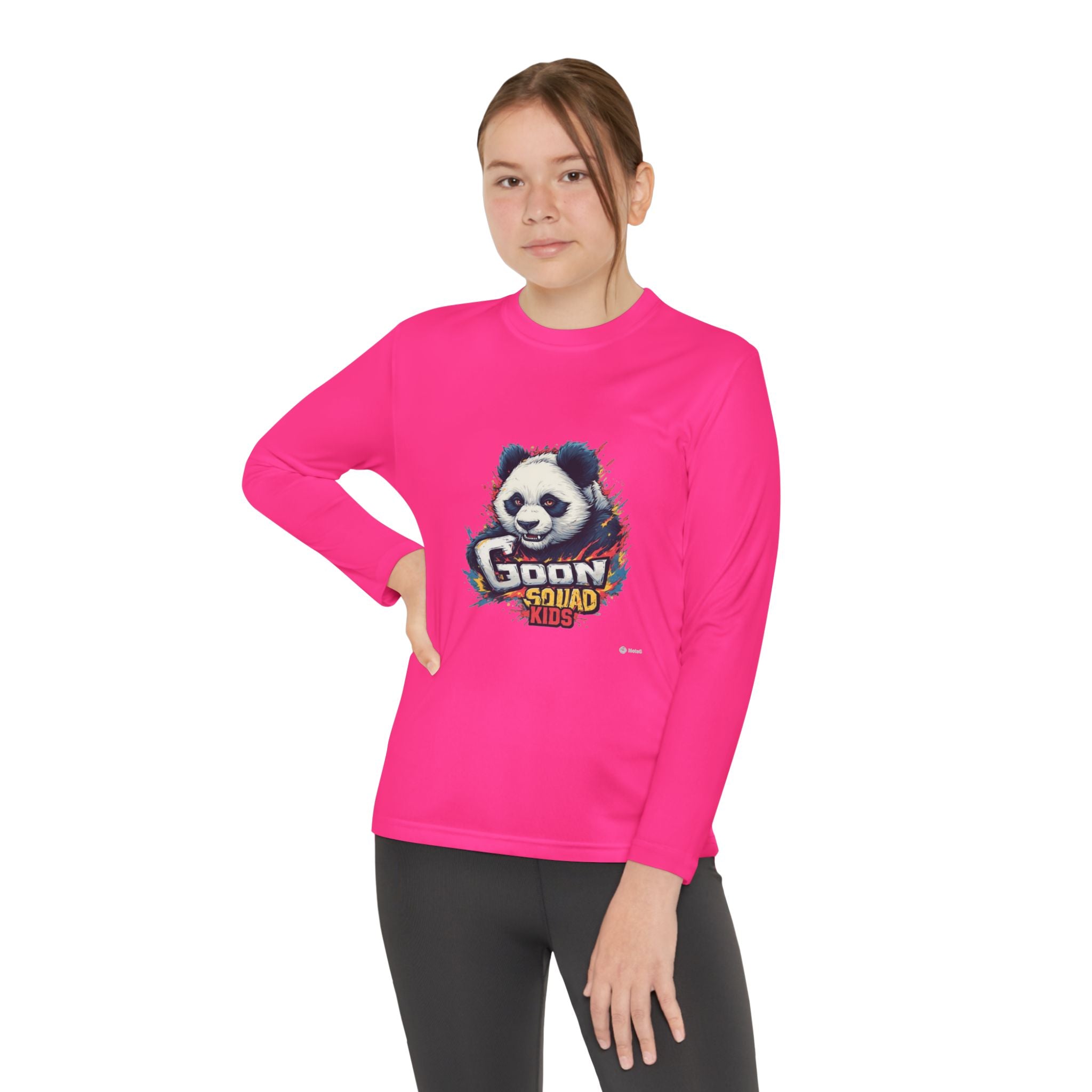Goon Squad Panda Youth Long Sleeve Tee