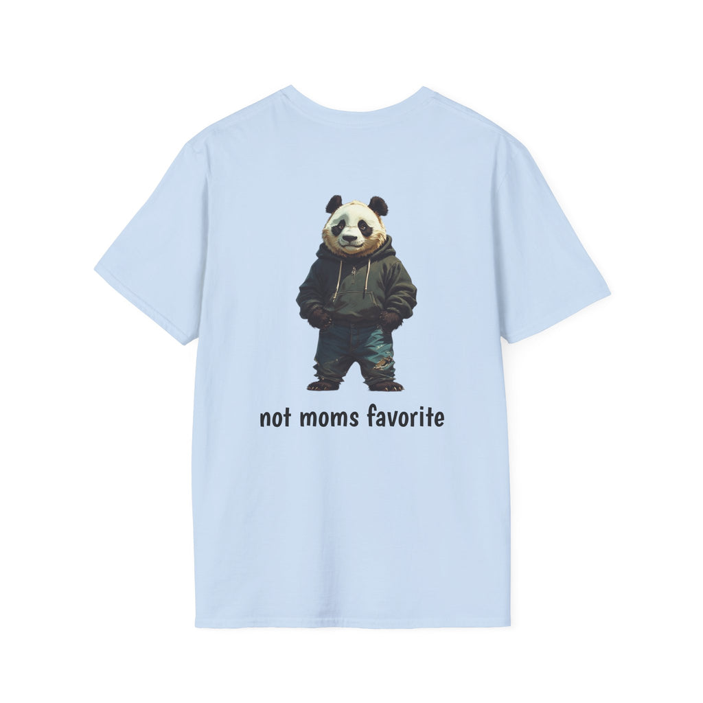 Panda Graphic T-Shirt — 'not moms favorite' Streetwear Tee