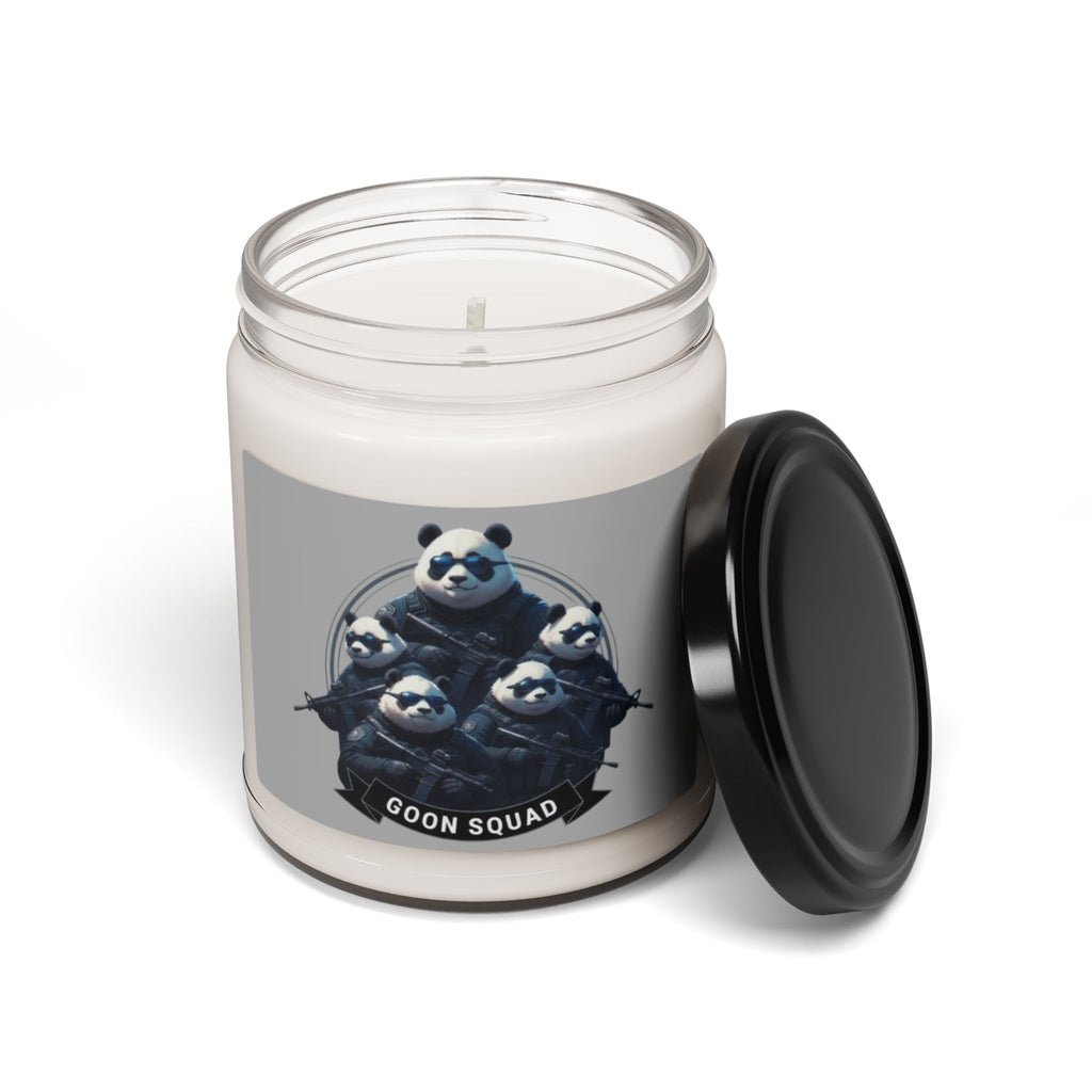Panda Cowboy Scented Soy Candle — 9oz Rustic Western Home Fragrance