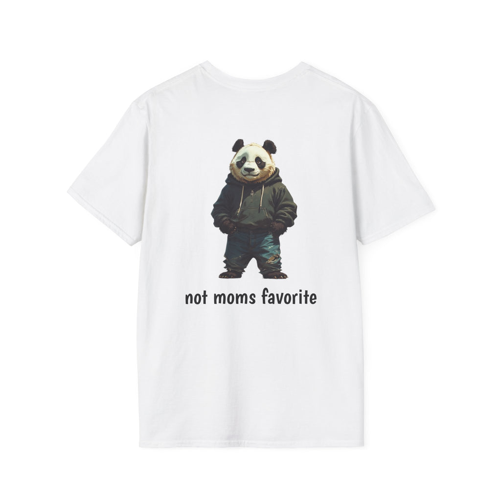 Panda Graphic T-Shirt — 'not moms favorite' Streetwear Tee