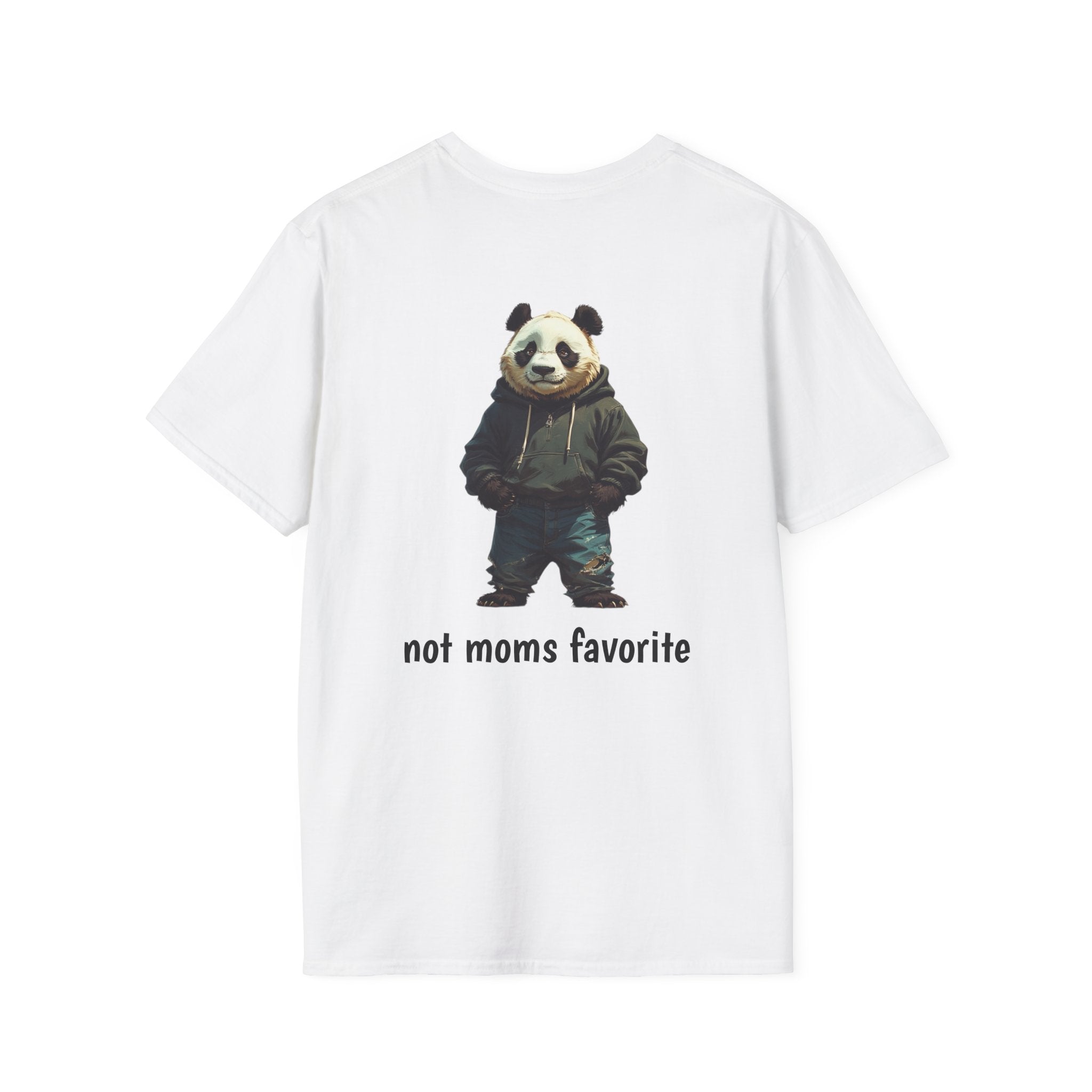 Panda Graphic T-Shirt — 'not moms favorite' Streetwear Tee