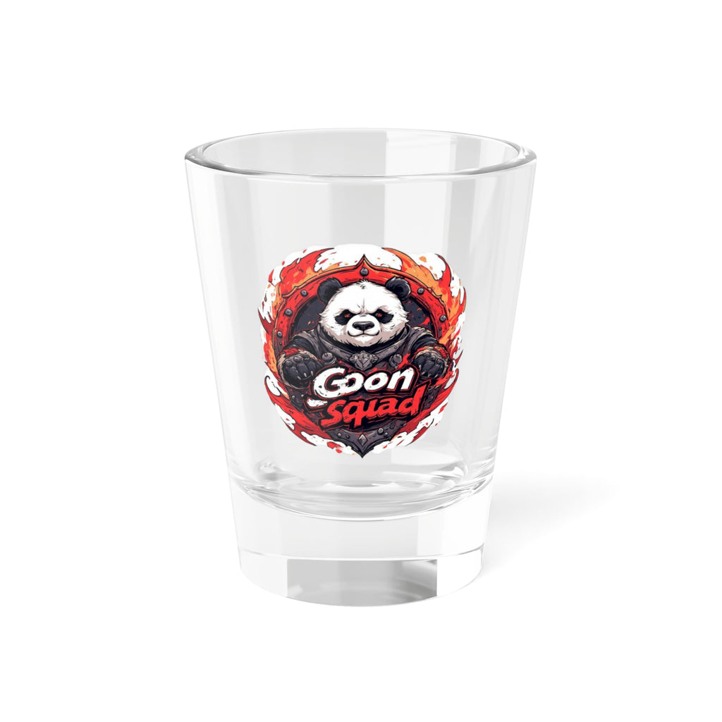 Panda "Goon Squad" Shot Glass – 1.5oz Novelty Party Glass