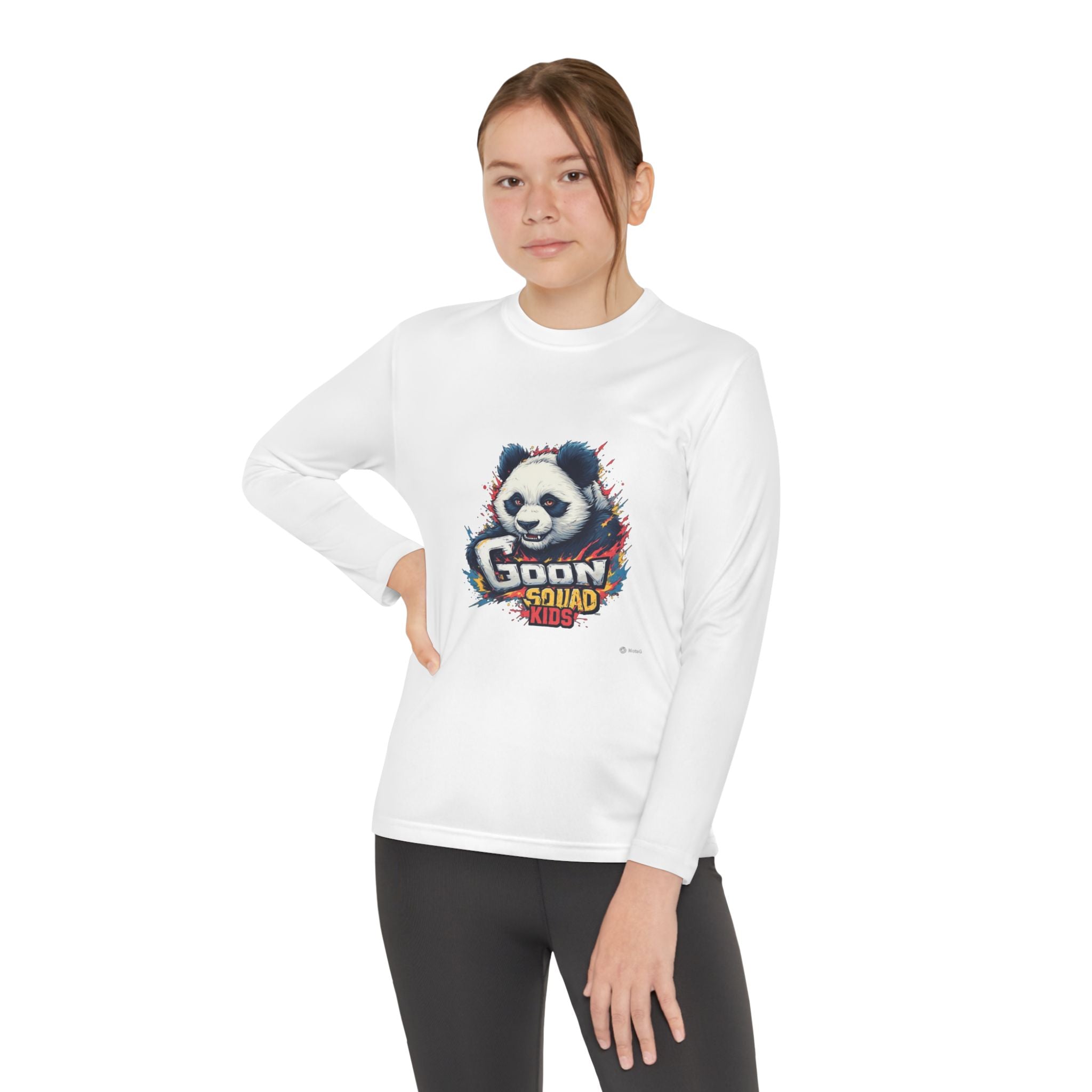 Goon Squad Panda Youth Long Sleeve Tee