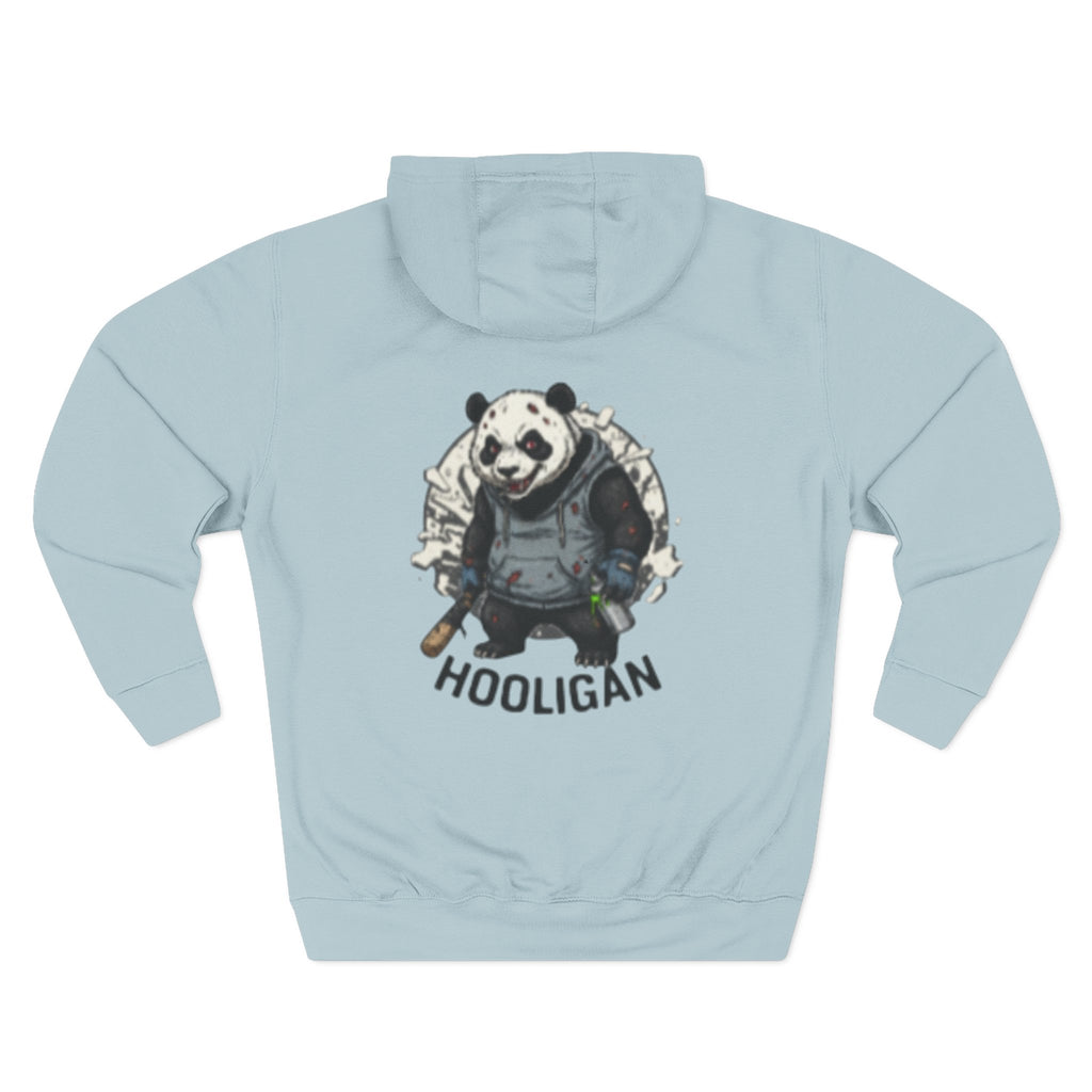 Hooligan Panda Hoodie — Cute Rebel Graphic Pullover