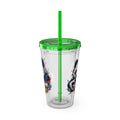 Panda Splash 16oz Tumbler with Straw — Goon Squad Kids Graphic