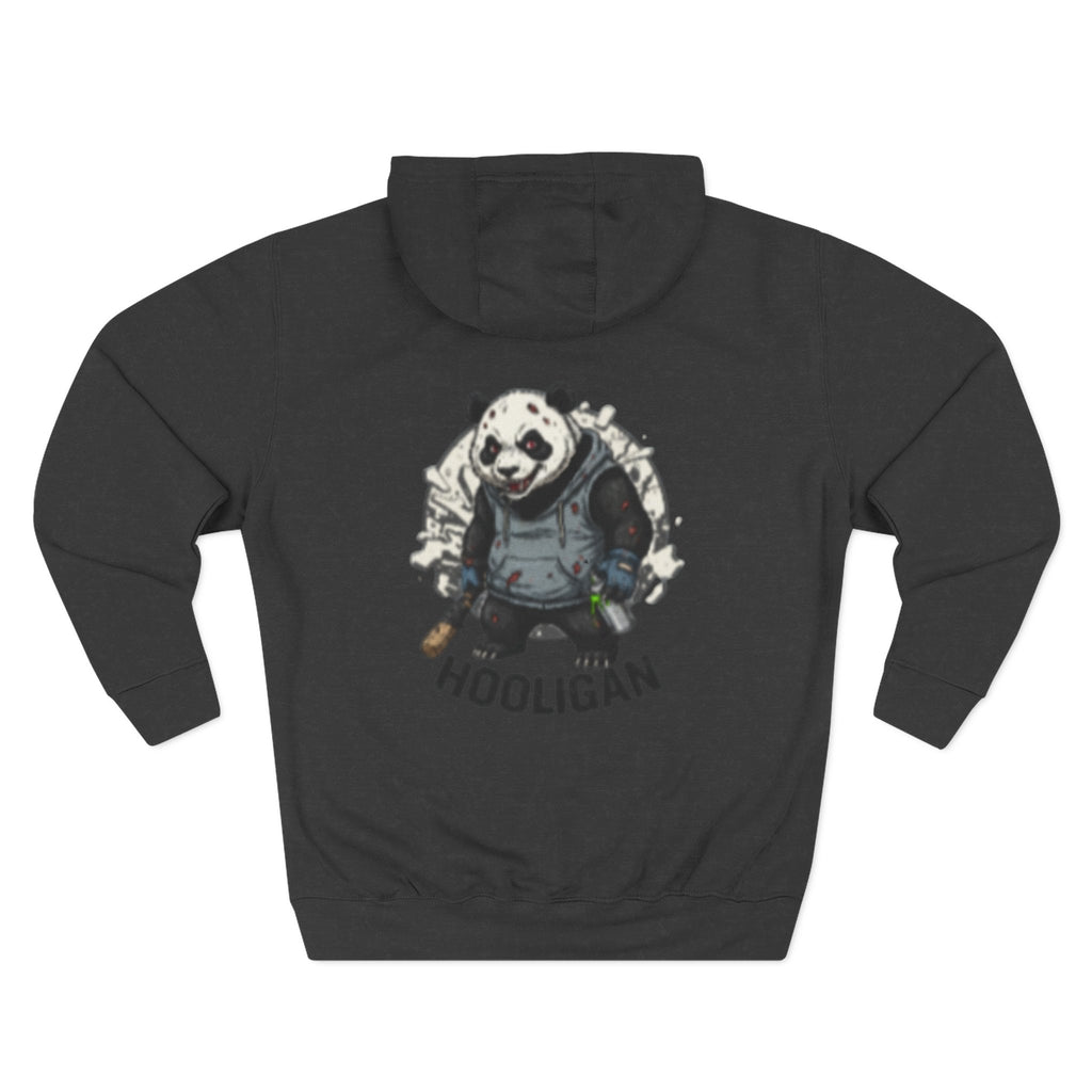 Hooligan Panda Hoodie — Cute Rebel Graphic Pullover