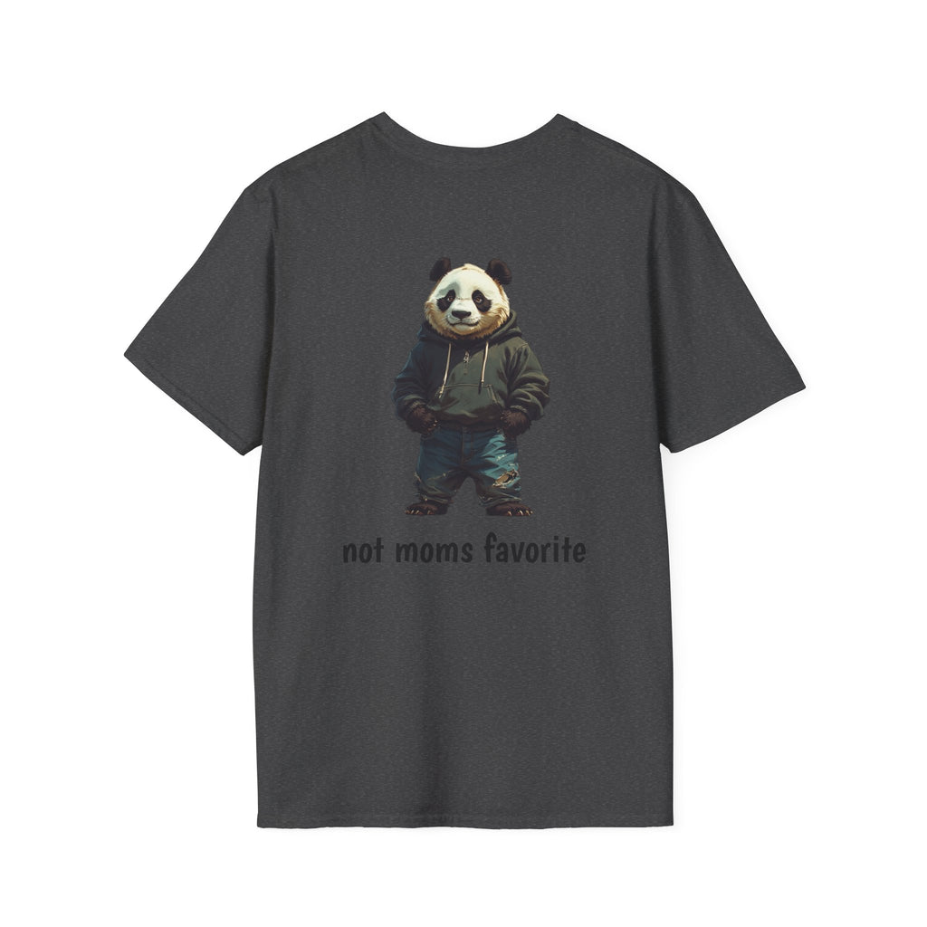 Panda Graphic T-Shirt — 'not moms favorite' Streetwear Tee