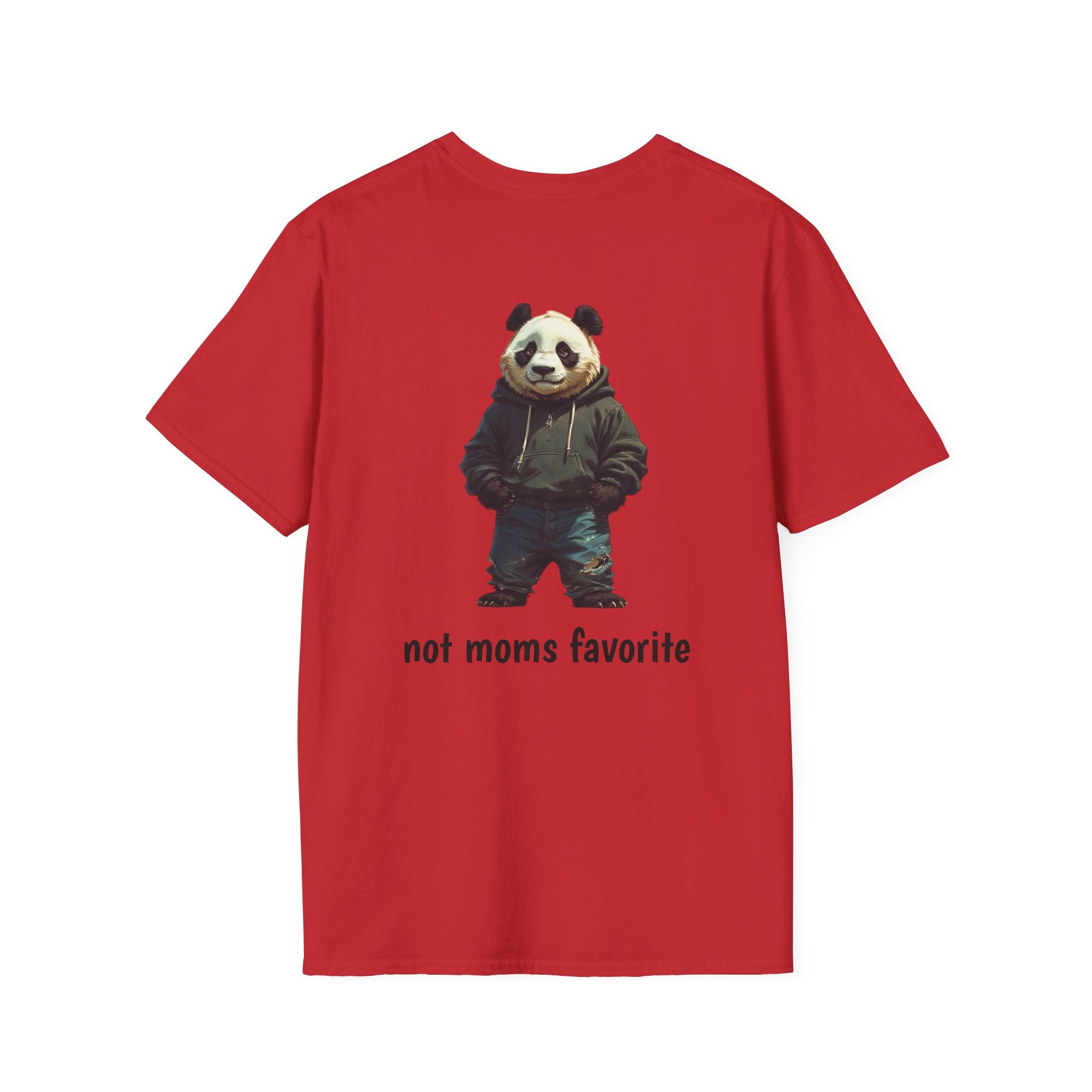 Panda Graphic T-Shirt — 'not moms favorite' Streetwear Tee
